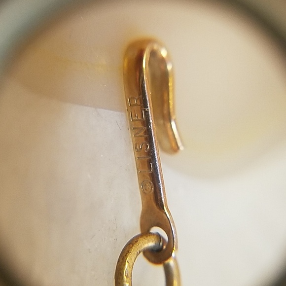 Vintage Lisner choker topaz color necklace GUC - Picture 7 of 8